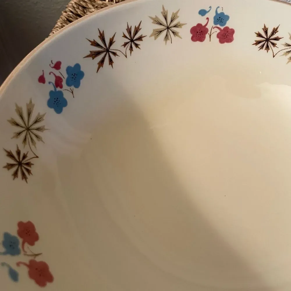 Franciscan Larkspur 1950’s Serving Bowls Set